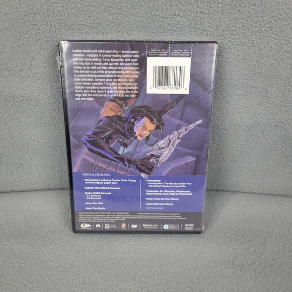 Aeon Flux The Complete Animated Collection DVD Director's Cut MTV NTSC Sealed - Picture 2 of 3